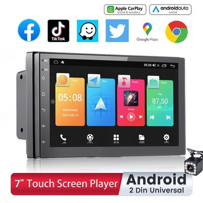 Universal Platzierung 7 Zoll Touchscreen Auto DVD-Player mit BT Wifi und GPS-Navigation