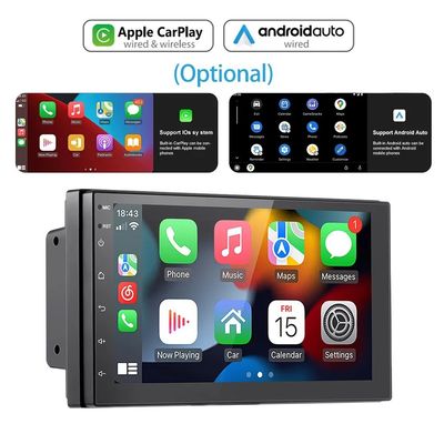 Universal Platzierung 7 Zoll Touchscreen Auto DVD-Player mit BT Wifi und GPS-Navigation