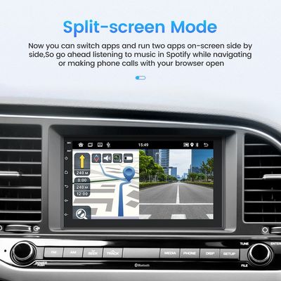 Universal Platzierung 7 Zoll Touchscreen Auto DVD-Player mit BT Wifi und GPS-Navigation