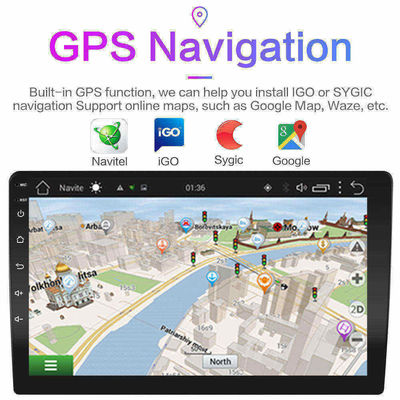 Multimedia-Video-Player Carplay Android Auto-Auto-Stereo für Toyota Volkswagen Hyundai 7/9/10&quot; Bildschirmgröße 2DIN