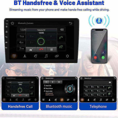 Universal 10,1 Zoll Android 12 Car Radio mit IPS Touchscreen und AHD 1080P Kamera