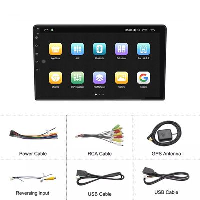 High Resolution 9&quot; Android 10 Auto Audio Radio Stereo mit GPS WIFI IPS Autobildschirm