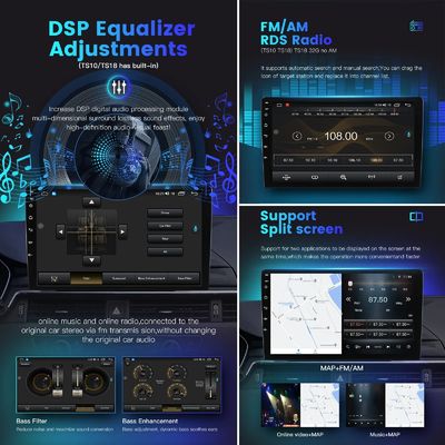 DSP 32EQ 2 Din Car Radio Multimedia Videoplayer für Volkswagen Nissan Hyundai Toyota