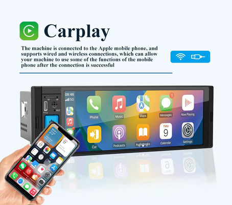 Video-Player 6.86 &quot;Auto-Bildschirm-Player mit Android Auto GPS-Navigation und Radio-Tuner