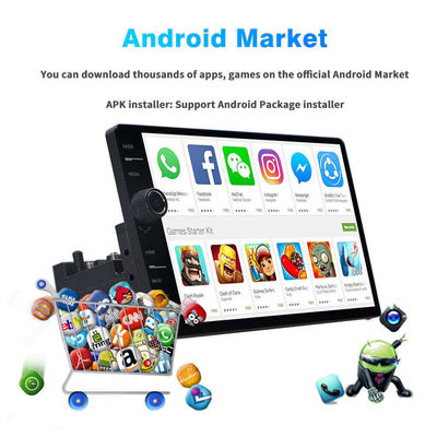13' Touchscreen Android 12 Car Multimedia Player mit eingebautem WLAN und GPS-Navigation