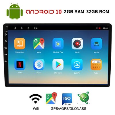 Universal Multi-Language 2 Din Android 12 Car Radio für den modernen Nissan Toyota Kia