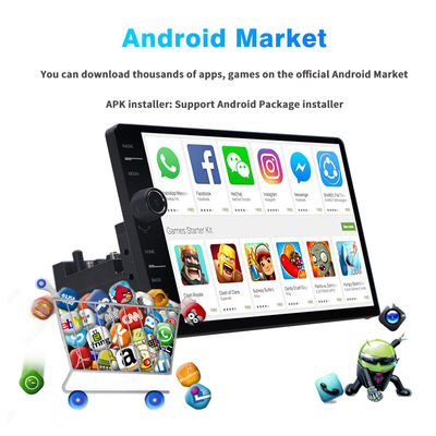 9 Zoll Android 12 Autostereo-Audiosystem mit 8 Core 4 64G Auto Monitor GPS Carplay DSP
