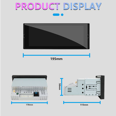 Android OS Android 10 MP5 Player 6.86 IPS Touchscreen GPS Wifi Rückkamera Auto DVD Radio