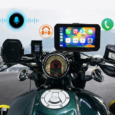 Motorrad Dash Cam 5 Zoll externer Touchscreen mit Universalfitment und CarPlay