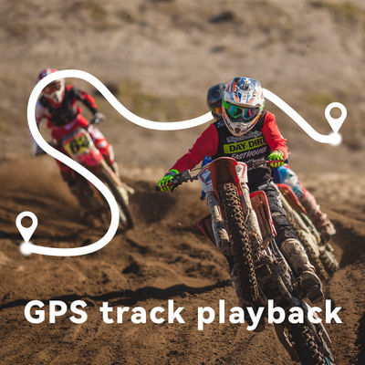 Tragbare Motorradnavigation GPS 5 Zoll drahtlos Apple Carplay und Android Auto