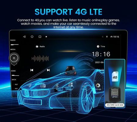 Full Fit Display Bildschirm Auto Stereo 8Core TS18 Multimedia Player für die Universal-Auto-Fitment