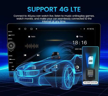 Universal Wi-Fi 9/10 Zoll Android 11.0 Car Multimedia Player für Toyota Nissan