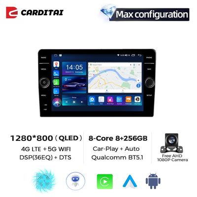 Carplay GPS Navigation 2 Din Android 11 für BMW 3 E90 E91 E92 E93 2005 2012
