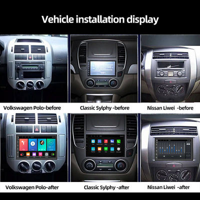 1 16GB Touchscreen Car Media Player mit eingebauter drahtloser CarPlay und AUX-Port