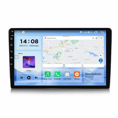 10.1 Zoll Universal 2 Din Android-Auto-Stereo mit DSP 32EQ RDS Bildschirm Multimedia-Player