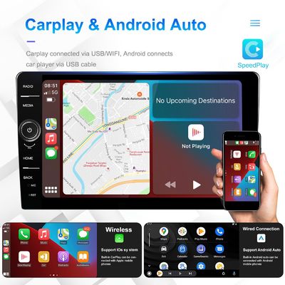 10.1&quot; Touchscreen 2 32 GB Vollständiges Android Media Player DVD 2Din Navigation Auto Radio 360 Panorama CarPlay-Android Auto
