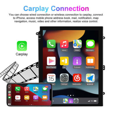 Android 10.1 GPS Navigation 2 32G Car Radio 9.7'' 2 DIN mit eingebauter drahtloser CarPlay