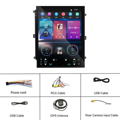 Android 10.1 GPS Navigation 2 32G Car Radio 9.7'' 2 DIN mit eingebauter drahtloser CarPlay