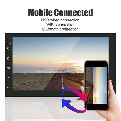 Universal 9 Zoll Android Auto Stereo mit eingebauten drahtlosen CarPlay und Touchscreen