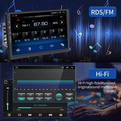 Carditai Android 10 QLED Car Audio 2 32G Kopfgerät mit eingebauten GPS und 9/10 Zoll Bildschirm