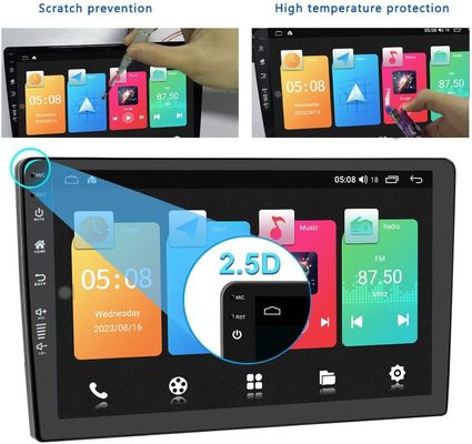 Carditai Android 10 QLED Car Audio 2 32G Kopfgerät mit eingebauten GPS und 9/10 Zoll Bildschirm
