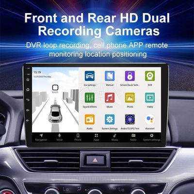 Universal 2din Car Radio Audio Stereo mit 2G 32G Android 10.0 DSP und drehbarem Bildschirm