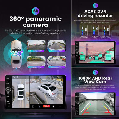 Universal eingebaut in 4G Android 12 Auto Electronics TS18 9/10 Zoll Knob Headunit Auto Radio