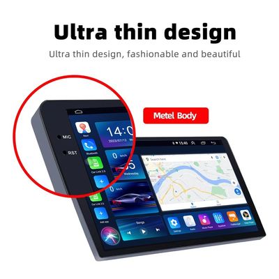 9 Zoll Universal Car Radio Android12 Car Panel Screen 5G WiFi Car DVD Player GPS-Navigation