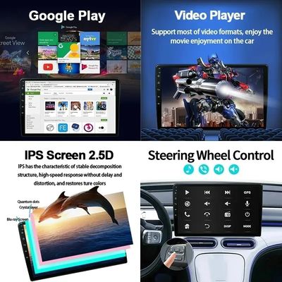 12.3' QLED Bildschirm 4G LTE Wifi DSP Carplay Android Auto 2Din Car Radio Für BMW/Benz/Audi Universal