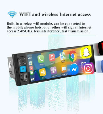 Carplay Android-Auto-Multimedia-Player mit Nand-Flash-Speicher 32G Bluetooth MirrorLink