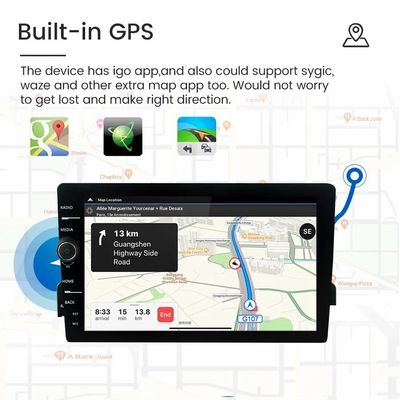 8" Stereoanlage mit GPS-Navigation und drahtlosem Android Auto