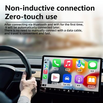 Portable CarPlay Android 13 Multimedia Video Wireless Car Play Ai Box für den Luftreiniger für Autos