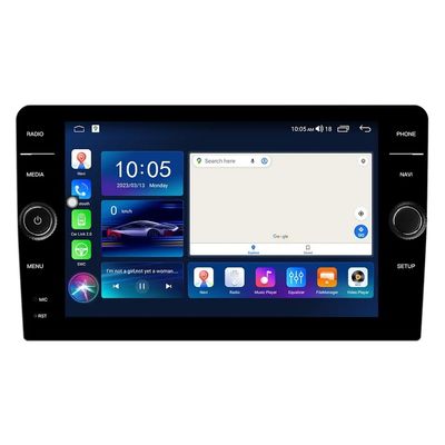 8 Zoll 2din Android 13 Car Stereo mit QELD-Bildschirm GPS WLAN und Kamera Full-fit Design