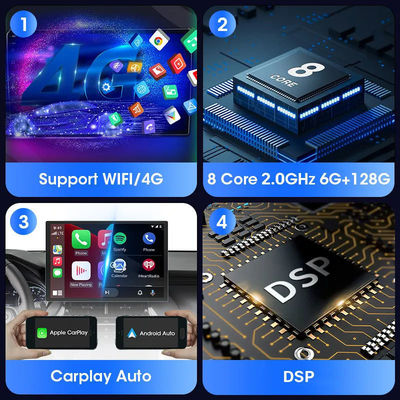 Direktverkauf Android 11.0 Car Radio Multimedia Player für Nissan Toyota Kia Honda Lada