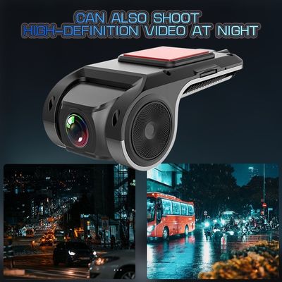 USB Car Dash Cam HD 1080P 170° Weitwinkel-Recorder Front ADAS Android DVR Nachtversion