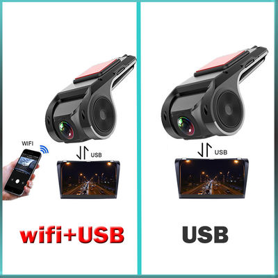 USB Car Dash Cam HD 1080P 170° Weitwinkel-Recorder Front ADAS Android DVR Nachtversion