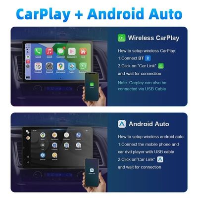 8 256GB Multimedia BT Mirror Link 2 DIN Auto Radio Android12 GPS Navi Auto Bildschirm für Apple Carplay Android Auto