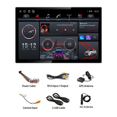 Universal 1 Din 13 Zoll Auto DVD-Player Android Autoradio mit drehbarem Touchscreen
