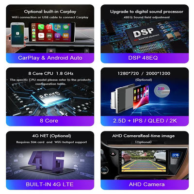 Carplay 4G LTE Car Radio für Mercedes Benz A B Klasse W245 W169 / Viano Vito W639 Sprinter W906 9&quot; Android