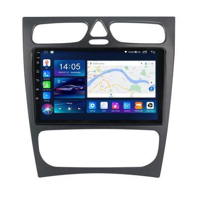 Android OS 9 Zoll Auto MP5 WIFI GPS-Navigation Full Touch Screen IPS für Mercedes Benz E Klasse W211