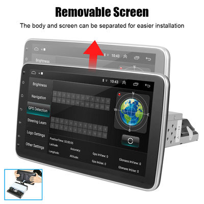 Universal 10,1 Zoll Drehbar Android Auto Radio Auto Audio Bluetooth 1 Din Multimedia DVD Player MP5 Stereo