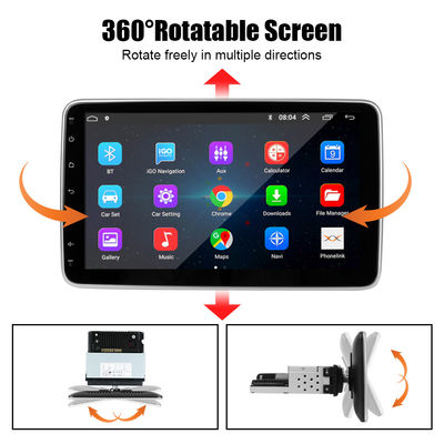 Universal 10,1 Zoll Drehbar Android Auto Radio Auto Audio Bluetooth 1 Din Multimedia DVD Player MP5 Stereo