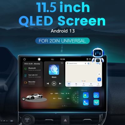 Universal Car Radio Android13 Car Player mit 11,5 Zoll QELD-Bildschirm und 8 Core TS10 Radio