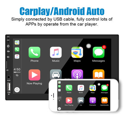 178*102mm Größe HD Touchscreen Auto MP5 Player mit Carplay Bluetooth und Rückwärtskamera