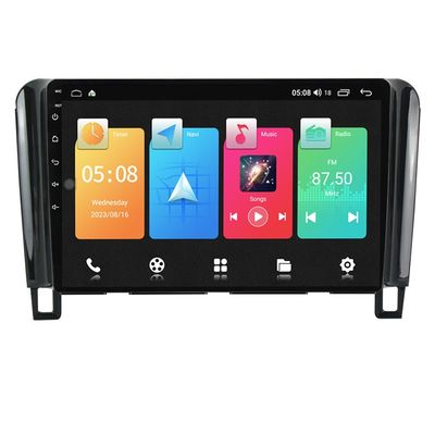 USB-Verbindung 10 Zoll Android-Auto-Navigations-Stereo für Nissan Note 2 E12 2012 2021