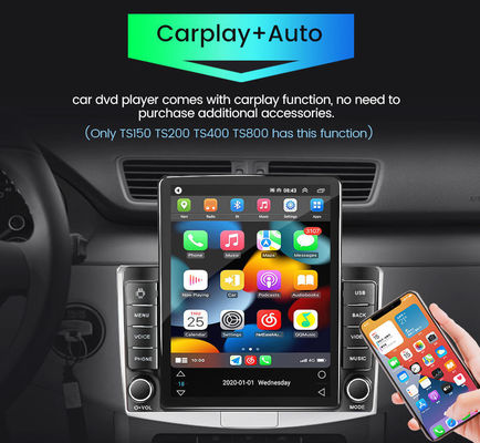 Universal Auto Modell 9,7 Zoll 2 Din Double Din Android 12 Auto DVD Player mit GPS und Bluetooth