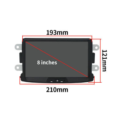 1280*800 Auflösung Universal 2DIN Multimedia Player für Dacia/Sandero/Duster/Renault