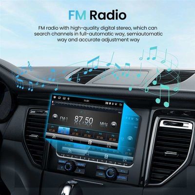 Backup-Kamera VW Android-Auto-Radio für VW Golf 6 Touran 8 Zoll Touchscreen-Auto-Stereo
