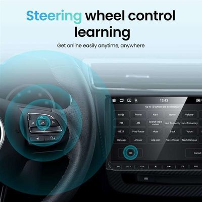 Backup-Kamera VW Android-Auto-Radio für VW Golf 6 Touran 8 Zoll Touchscreen-Auto-Stereo