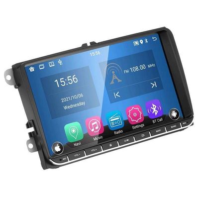 Android 12 Carplay für VW Golf 5 Transporter Passat B6 Polo Jetta Skoda Sitz 2Din Car Multimedia Player